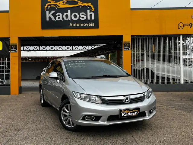 Carro Honda Civic 2012 New  LXS 1.8 16V i-VTEC (Flex)