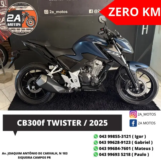 Moto Honda CB 300F Twister 2025 (ABS)