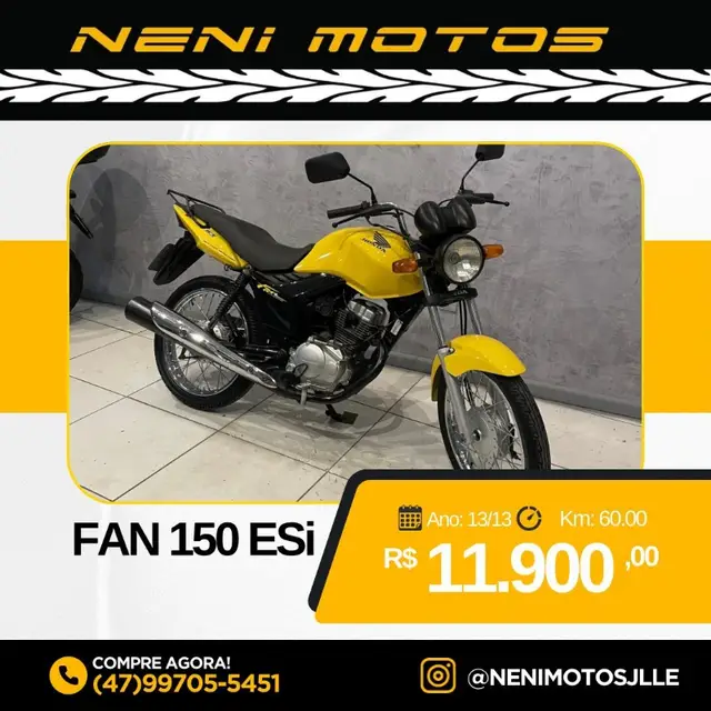 Moto Honda CG 150 2013 Fan ESi
