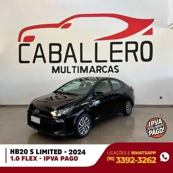 Carro Hyundai HB20S 2024 Limited 1.0 (Flex)