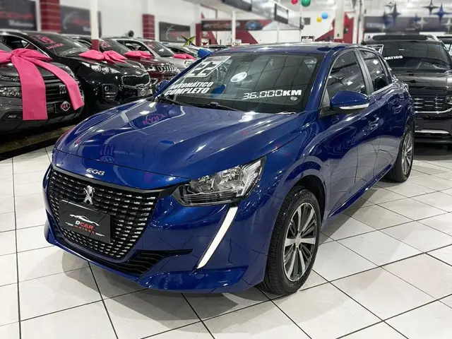 Carro Peugeot 208 2022 Active 1.6 (Flex) (Aut)