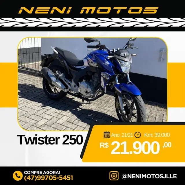 Moto Honda CB 250F Twister 2021 (ABS)