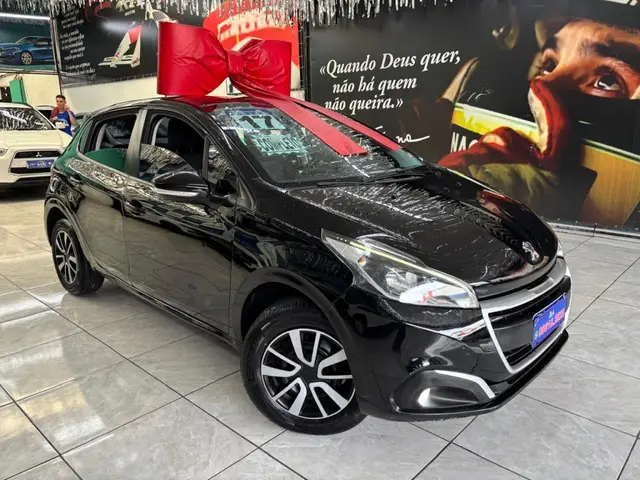 Carro Peugeot 208 2017 Active Pack 1.2 12V (Flex)