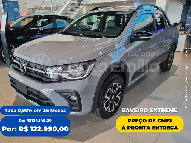 Carro Volkswagen Saveiro 2026 Extreme CD 1.6