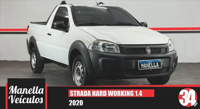 Carro Fiat Strada 2020 Hard Working 1.4 (Flex) (Cabine Simples)