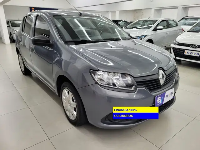 Carro Renault Sandero 2015 Authentique HIi-Power 1.0 16V (Flex)