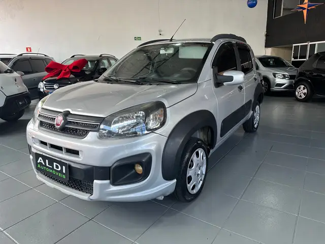 Carro Fiat Uno 2017 Way 1.3 Firefly (Flex)