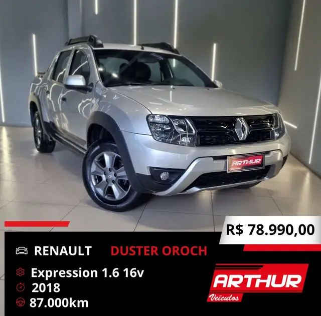 Carro Renault Duster 2018 1.6 16V Expression (Flex)