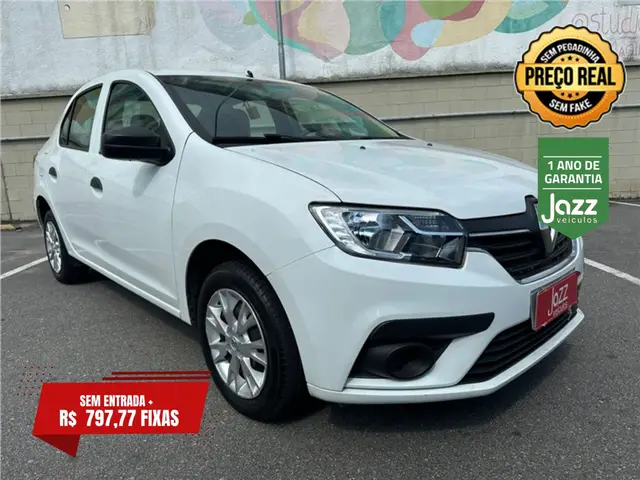 Carro Renault Logan 2018 Authentique 1.0 12V SCe (Flex)