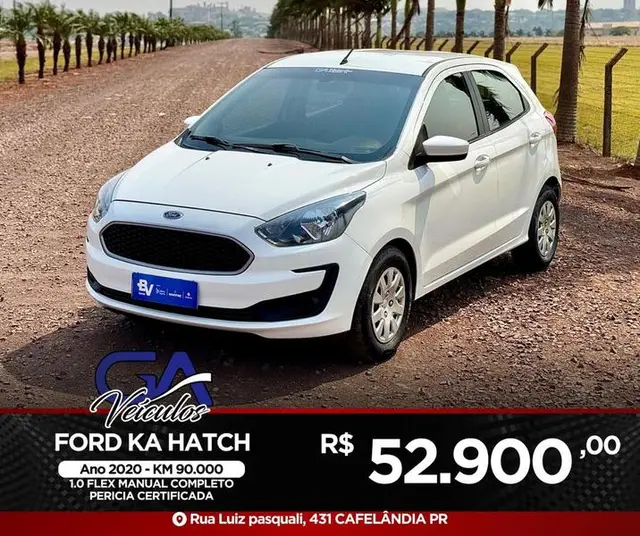 Carro Ford Ka 2020 1.0 SE (Flex)