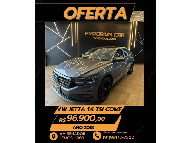Carro Volkswagen Jetta 2018 1.4 TSI Comfortline Tiptronic