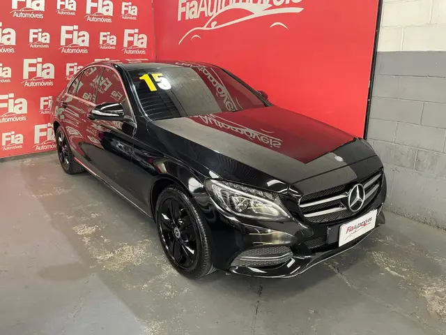 Carro Mercedes-Benz Classe C 2015 C 180 Avantgarde 1.6