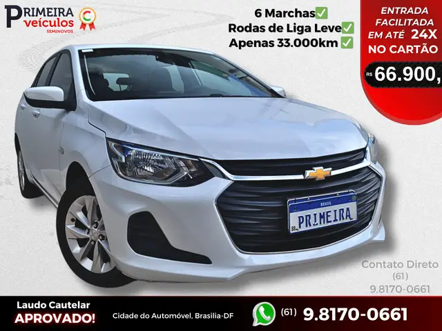 Carro Chevrolet Onix Plus 2022 1.0 LT (Flex)