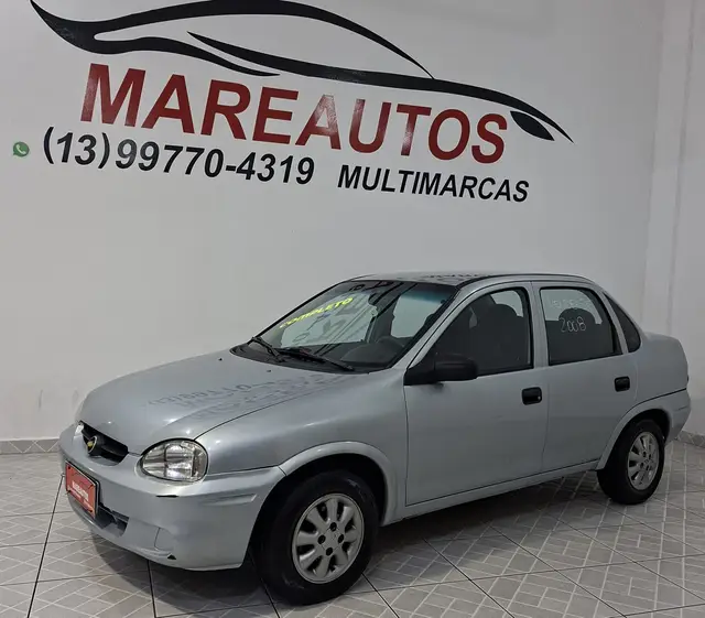Carro Chevrolet Classic 2008 Corsa Sedan  Spirit 1.0 (Flex)