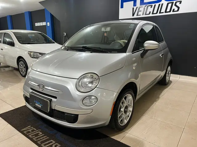 Carro Fiat 500 2013 Cult Dualogic 1.4 8V
