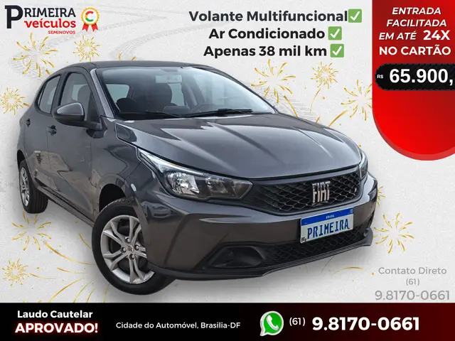 Carro Fiat Argo 2023 Drive 1.0 (Flex)