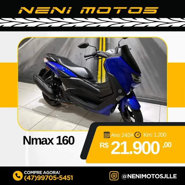 Moto Yamaha NMax 2024 Connected 160 ABS
