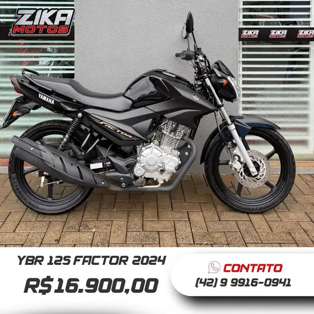 Carro Yamaha YBR 125 Factor 2024 Ybr 125 Factor ED (Flex)