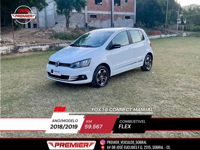 Carro Volkswagen Fox 2019 1.6 MSI Connect (Flex)