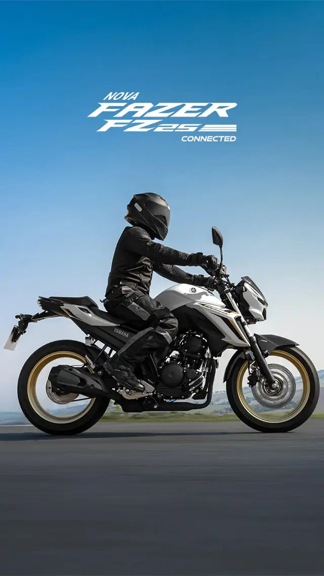 Moto Yamaha Fazer FZ25 2025 Connected