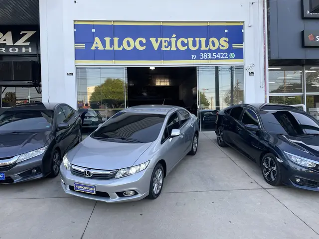 Carro Honda Civic 2014 LXS 1.8 i-VTEC (Aut) (Flex)