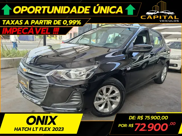 Carro Chevrolet Onix 2023 LT 1.0