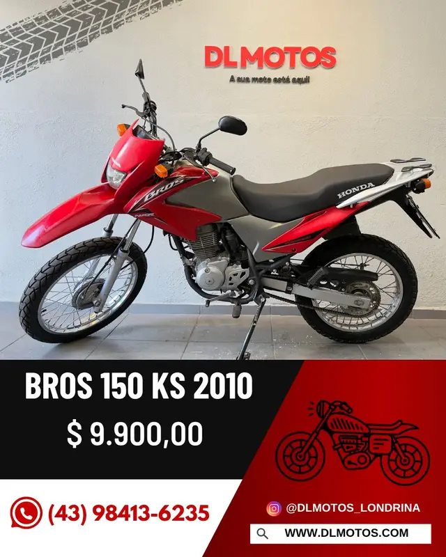 Carro Honda NXR 150 2010 Bros KS