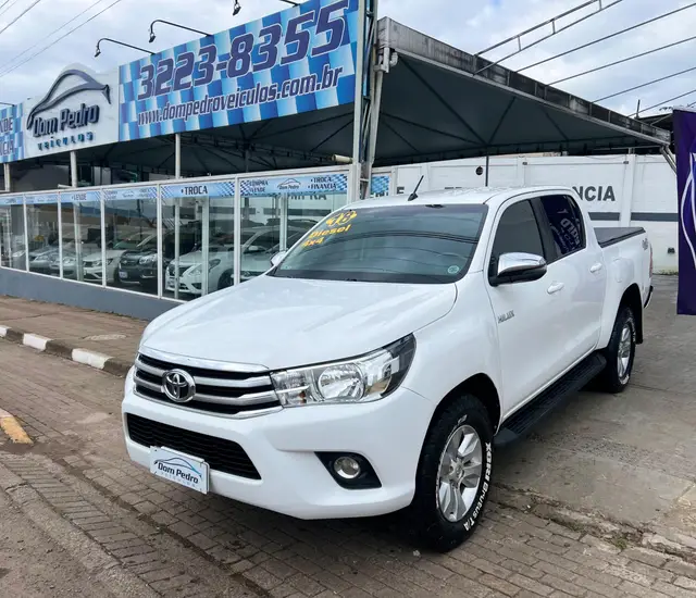 Carro Toyota Hilux Cabine Dupla 2018 Hilux 2.8 TDI SRV CD 4x4 (Aut)