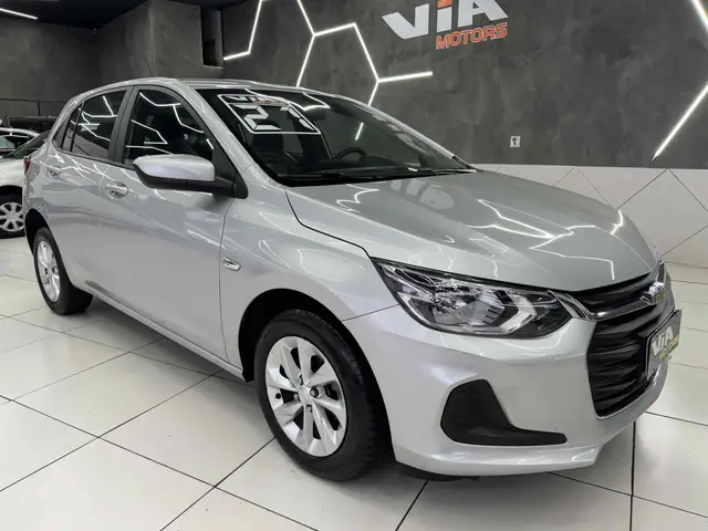 Carro Chevrolet Onix 2021 LT 1.0 (Flex)