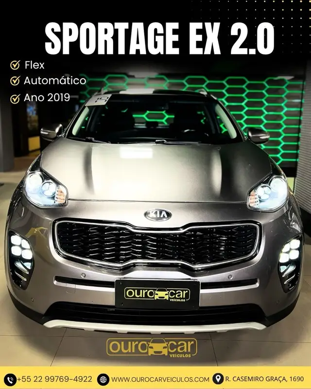 Carro Kia Sportage 2019 2.0 EX (Flex) (Aut) P.262