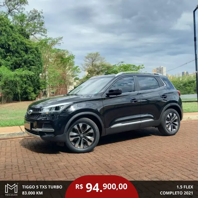 Carro CAOA Chery Tiggo 5X 2021 1.5 TXS Turbo Flex (Aut)