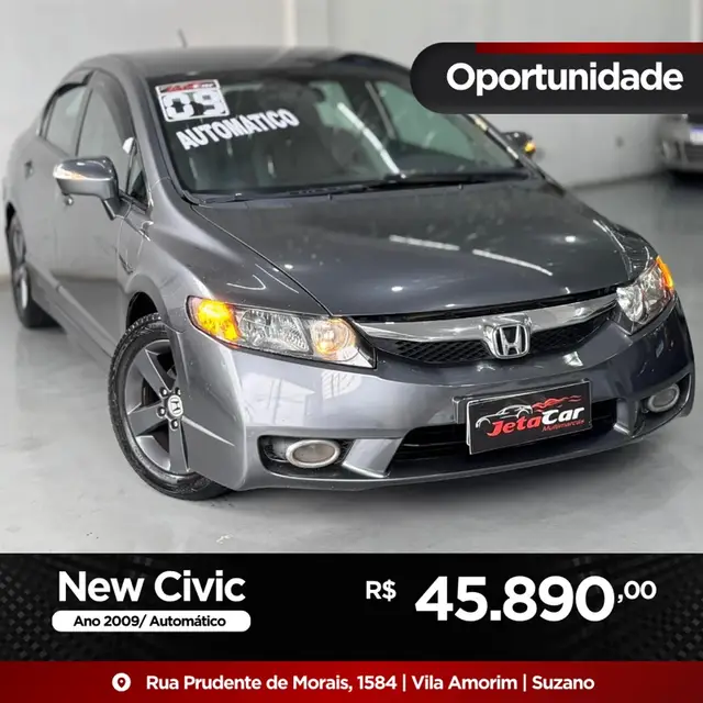 Carro Honda Civic 2009 New  LXS 1.8 16V (Flex)