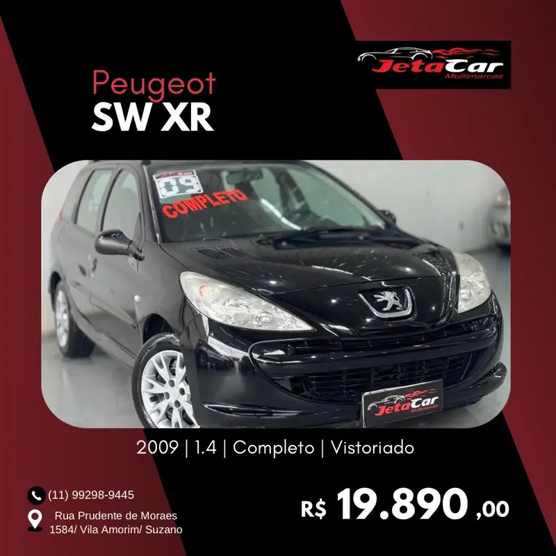 Peugeot 207 SW XR 1.4 8V (flex)
