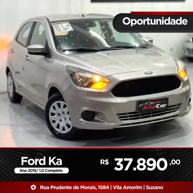 Carro Ford Ka 2015 SE 1.0 (Flex)
