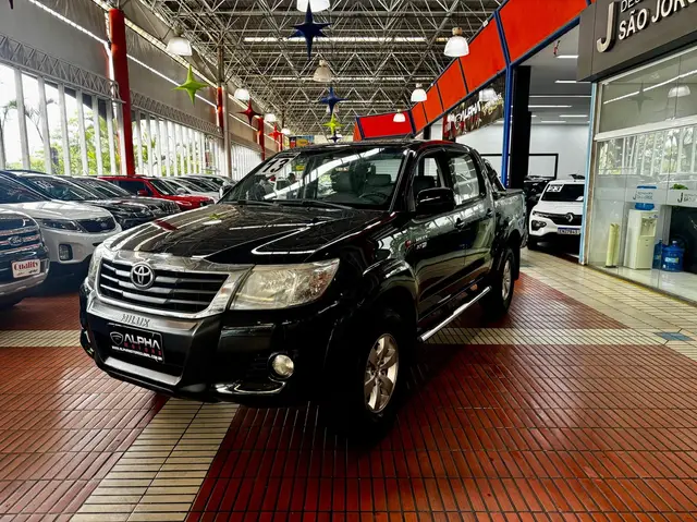 Carro Toyota Hilux Cabine Dupla 2013 Hilux 2.7 SR CD 4x2 (Flex) (Aut)
