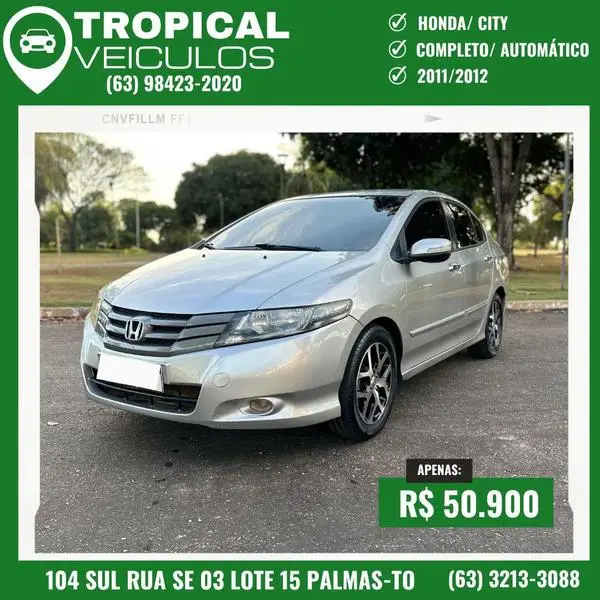Carro Honda City 2012 DX 1.5 (Flex)