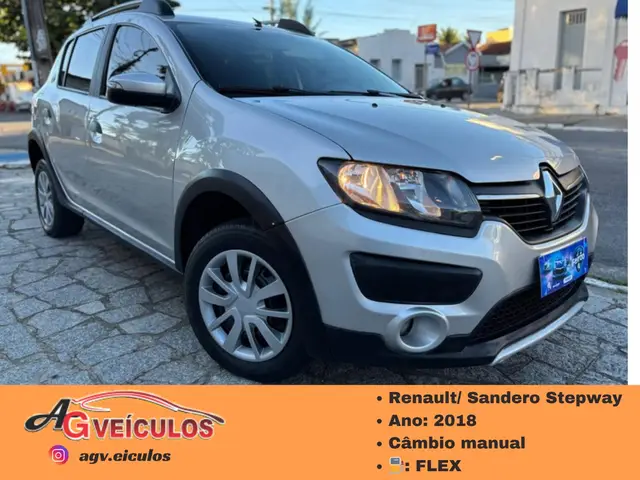 Carro Renault Sandero Stepway 2018 1.6 16V SCe (Flex)