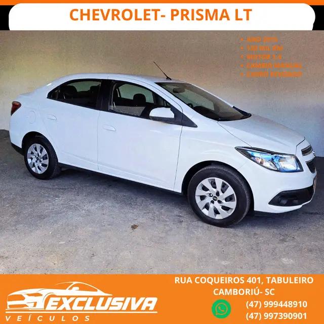 Carro Chevrolet Prisma 2015 1.4 LT SPE/4