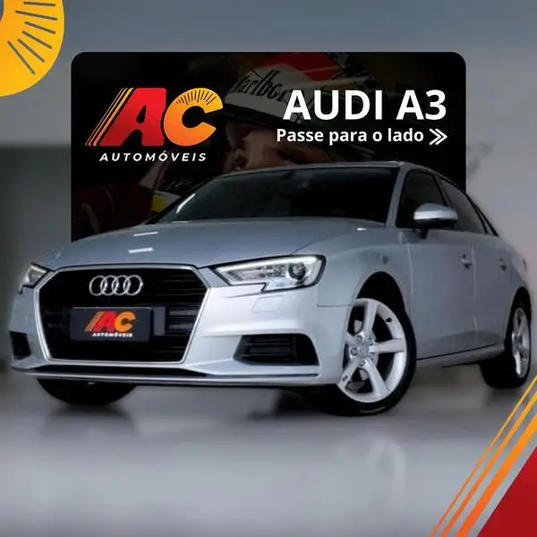 Carro Audi A3 2018 1.4 TFSI Ambiente Tiptronic (Flex)