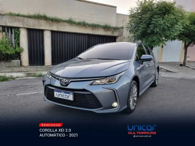 Carro Toyota Corolla 2021 2.0 XEi Multi-Drive S (Flex)