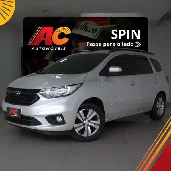 Carro Chevrolet Spin 2019 1.8 Econoflex Activ (Aut)