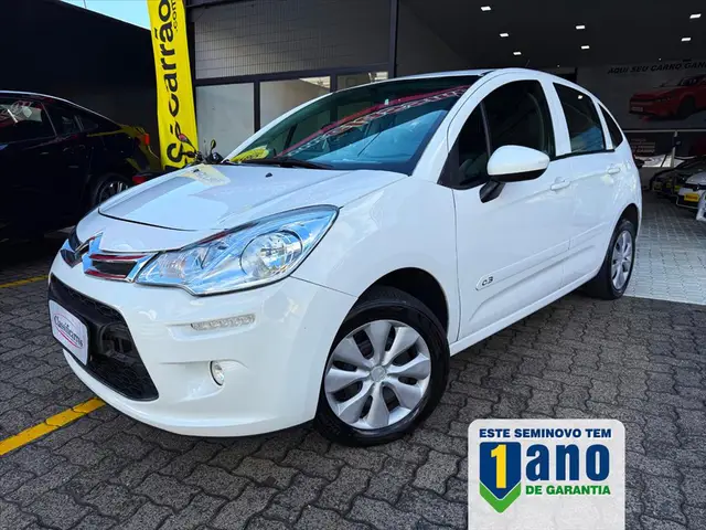 Carro Citroën C3 2018 Attraction 1.6 VTI 120 (Flex) (Aut)