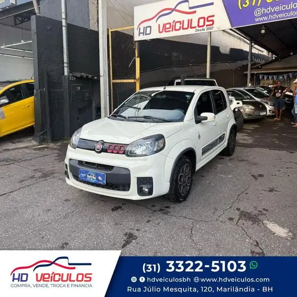 Carro Fiat Uno 2016 Sporting 1.4  B.Edit. Dualogic 8V (Flex) 4p