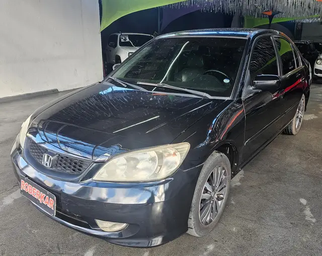 Carro Honda Civic 2004 Sedan LX 1.7 16V