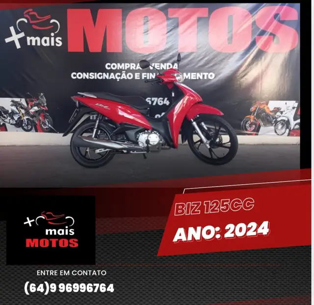 Moto Honda Biz 125i 2024 Flex