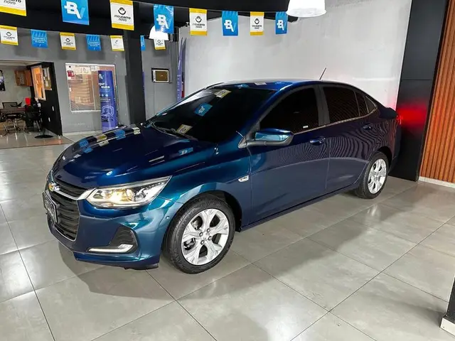 Carro Chevrolet Onix Plus 2021 1.0 Premier II Turbo Flex (Aut)