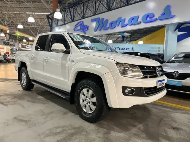 Carro Volkswagen Amarok 2016 2.0 CD 4x4 TDi Highline (Aut)