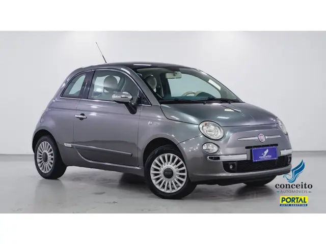 Carro Fiat 500 2010 Lounge 1.4 16V