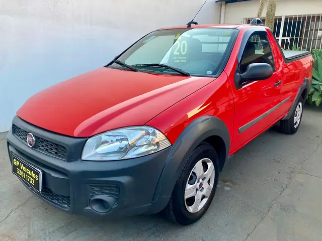 Carro Fiat Strada 2020 Hard Working 1.4 (Flex) (Cabine Simples)