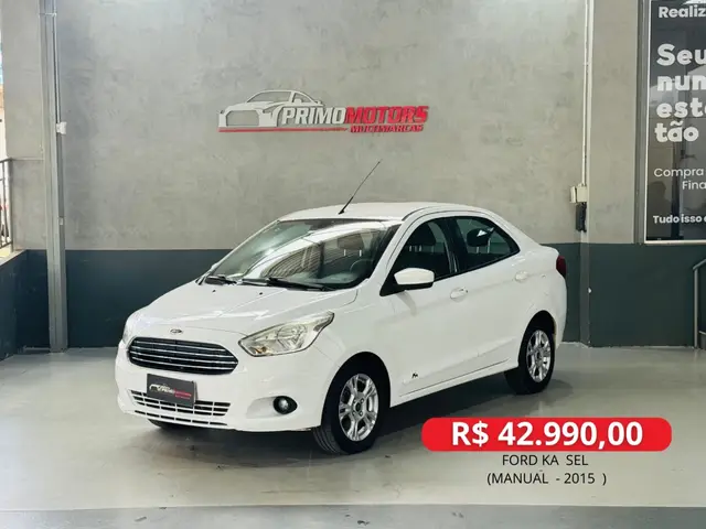 Carro Ford Ka Sedan 2015 SEL 1.5 16v (Flex)